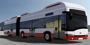 Solaris-Hochbahn-Elektrobus